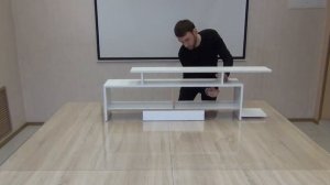 Тумба под телевизор с полками