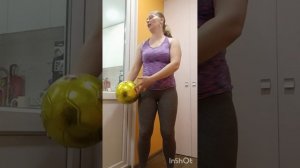 СИЛОВАЯ ТРЕНИРОВКА С МЯЧОМ 🏀😀, 26 минут