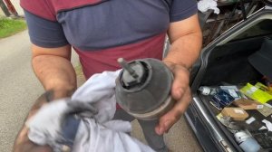 Замена подушек двигателя | Volkswagen Passat B5.5 2003 | 1.9 TDI (130hp , AVF