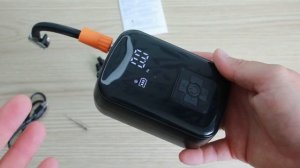 Портативный компрессор на АКБ, с AliExpress.