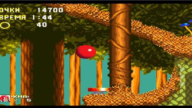 Прохождение Sonic и Knuckles(Играя за Наклза)№1 (Время сегди и денди) смотреть онлайн