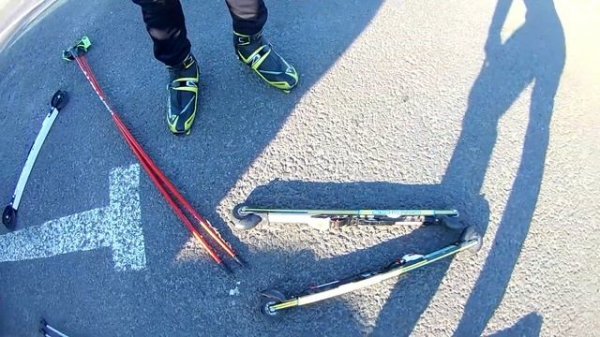 Лыжероллеры ELVA и Shamov. Сравнение.