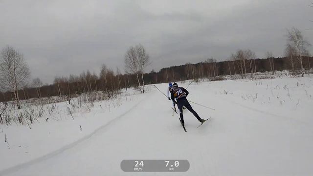 Лыжный марафон "Красное ЭХО" смотреть онлайн