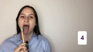 5. Массаж для постановки звука С. Постановка звука С. Упражнение с зубной счеткой. Урок с логопедом