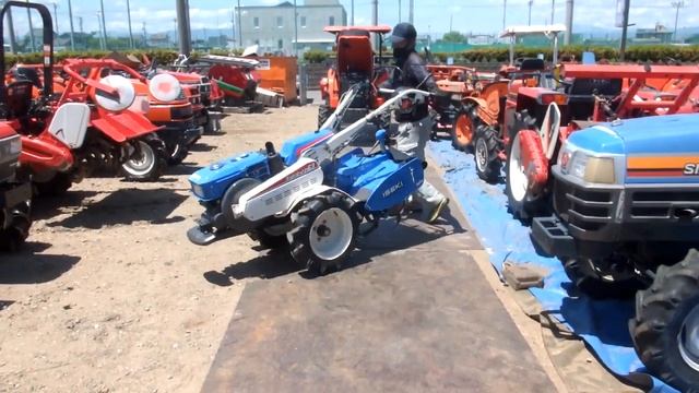 Японский мотоблок ISEKI 6 л с Дизель смотреть онлайн