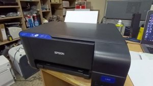 Epson l3101 мигает капля и бумага