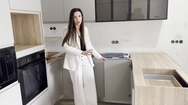 Кухня в современном стиле в ЖК «Мендельсон»