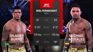 Гилберт Бёрнс VS Майкл Моралес