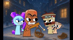 Капуцино Ассасино Х Балерина Капуцина...❤️ || Невероятная коробка с анимацией Спрунки