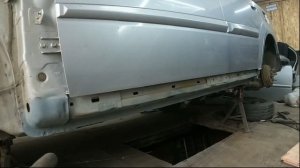 Замена порогов на kia rio 2