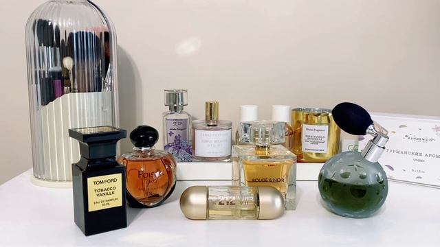 Любимые Ароматы, которыми не пользуюсь 👀 Шлейфовые, К смотреть онлайн