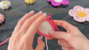 Подстаканник крючком в виде цветочка 🌸/ подходит для