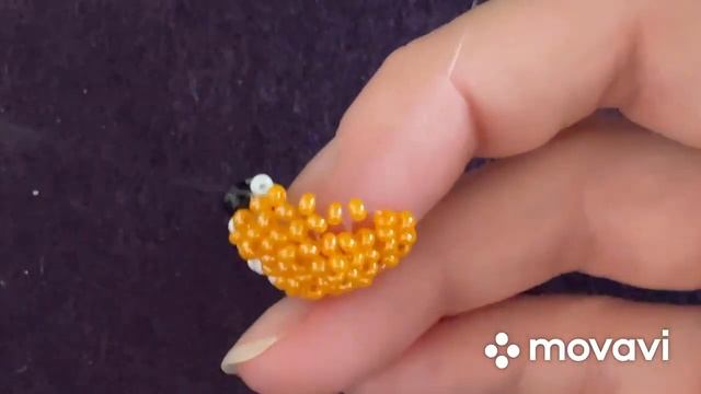 Вторая часть котик в костюме коровки из бисера