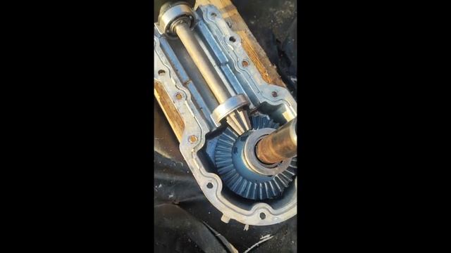 Ремонт редуктора мотоблока Угра