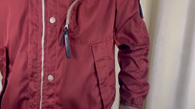 Бордовый бомбер GJOE (grunge John Orchestra Explosion)