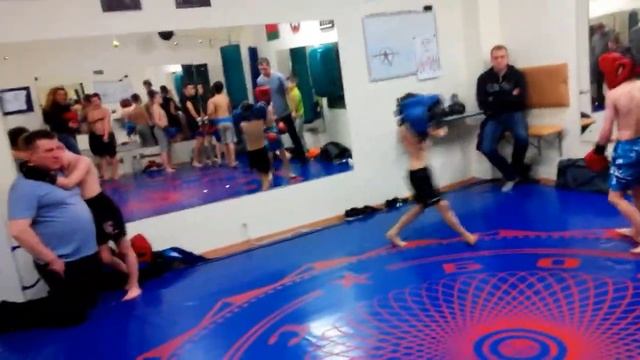 Первый бой Павла Пономарева с Владимиром Кривошеевым