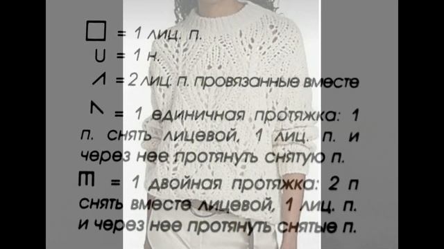 Вязаные идеи. Джемпера и пуловеры спицами. Схемы узоро смотреть онлайн