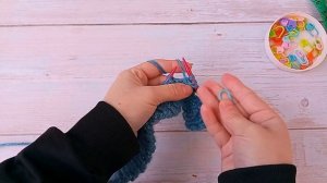 #Косынка «Аннушка» спицами.