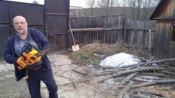 Пила цепная аккумуляторная Ingco cgsli40168 industrial