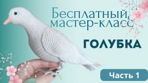 Как связать игрушку птицу крючком. Голубь амигуруми для начинающих. Бесплатный мастер-класс