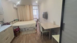 Квартира-студия "заходи и живи" в 15 минутах от моря в монолитно-кирпичном доме в Анапе. 43099