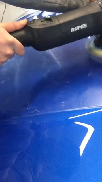 Восстановительная полировка RUPES в Детейлинг центре crea смотреть онлайн