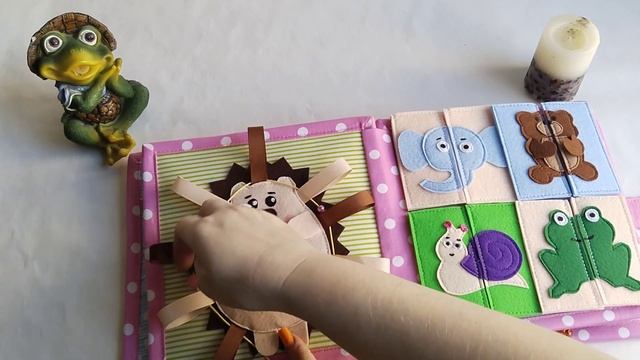 Книжка для Ники, книжка из фетра фетровая книжка смотреть онлайн
