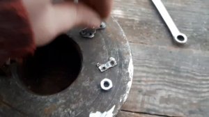 Как заклепать цепь бензопилы. #бензопилы #цепи #клепат?