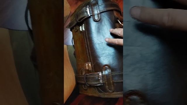 Рюкзак из чепрака,второй опыт в изготовлении сумки из