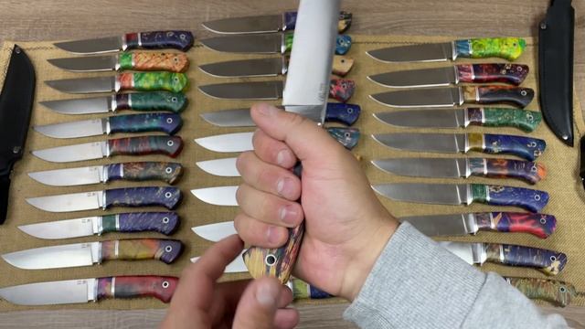 Классные ножи из стали К340 по очень вкусной цене!!! смотреть онлайн