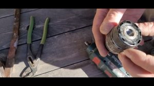 замена патрона на дрели Метабо 650 импульс.