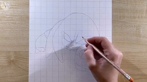 Как нарисовать Наклз из Соник 3 / Как нарисовать красно