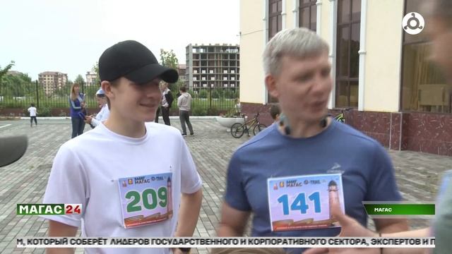 В Магасе прошел массовый легкоатлетический Забег Победы