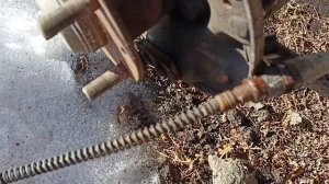 KiA Spectra КАК СНЯТЬ ЗАДНИЙ СТУПИЧНЫЙ ПОДШИПНИК