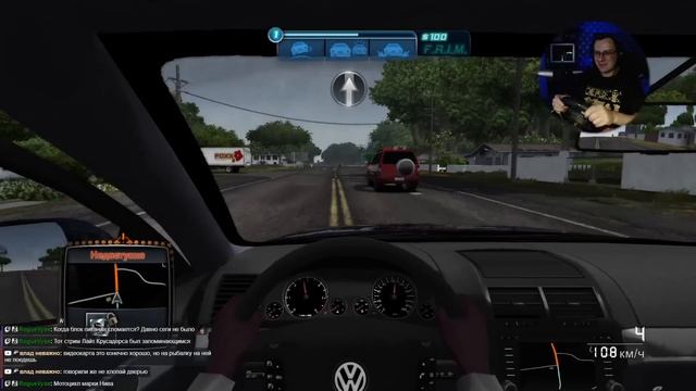 Настолько испугался, что перевернулся \ Test Drive Unlimited 2
