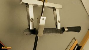 Как заточить зубчатое лезвие ⁉️ Заточка зубчатого но