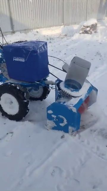 мотоблок нева + снегоуборщик нева.