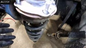 замена переднего амортизатора ... toyota land cruiser 2022-2025 (кру?