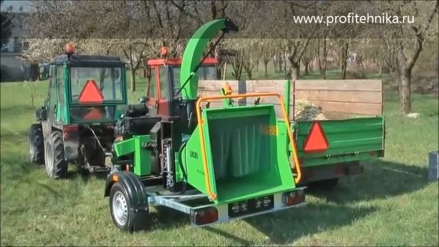 Измельчитель древесных остатков LASKI LS 150/27 смотреть онлайн