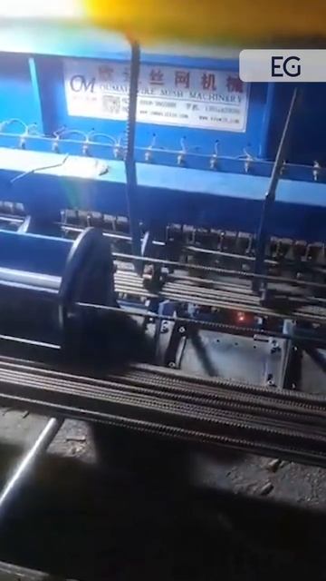 Автоматическая линия для производства сварной сетки O смотреть онлайн