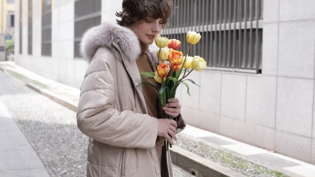 Парка мех лисы