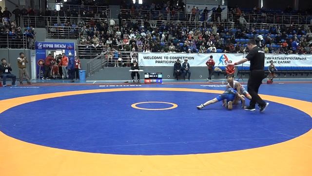 ВОЛЬНАЯ БОРЬБА. Лига борцов Кыргызстана (U 11). ОШ-1-ИССЫК смотреть онлайн