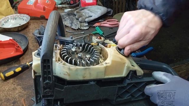 Ремонт бензопили Oleo-Mac GS 35 після сервіса. смотреть онлайн
