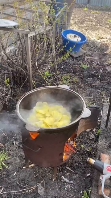 Фен для розжига. Начало сезона шашлыков. смотреть онлайн