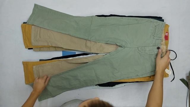 33061 Штаны хлопок мужские,секонд (extra), 5пак, 36.6 кг, 8.50€/кг смотреть онлайн