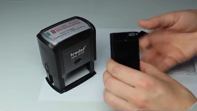 Смена штемпельной подушки в Printy P3 смотреть онлайн