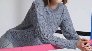 АЖУРНЫЕ ДЖЕМПЕРЫ для ЛЕТА 2025 СПИЦАМИ - ИДЕИ ДЛЯ ВЯЗАНИ?