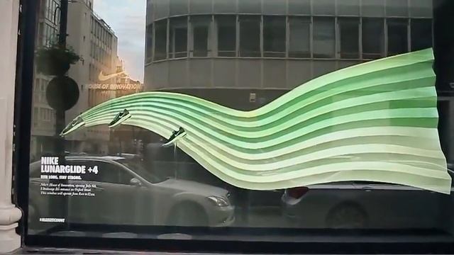 Интерактивная витрина Nike Slam Dunks смотреть онлайн