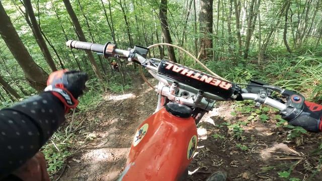 В гостях у Сергиева Посада на ИЖ К16. Хард эндуро