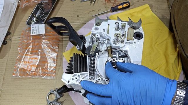 Stihl 029 Restoration,/Stihl 029 Восстановление Stihl- 029/Реставрация н?